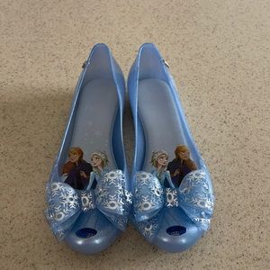Mel Ultragirl Frozen Size 3 Pearl Blue Glitter